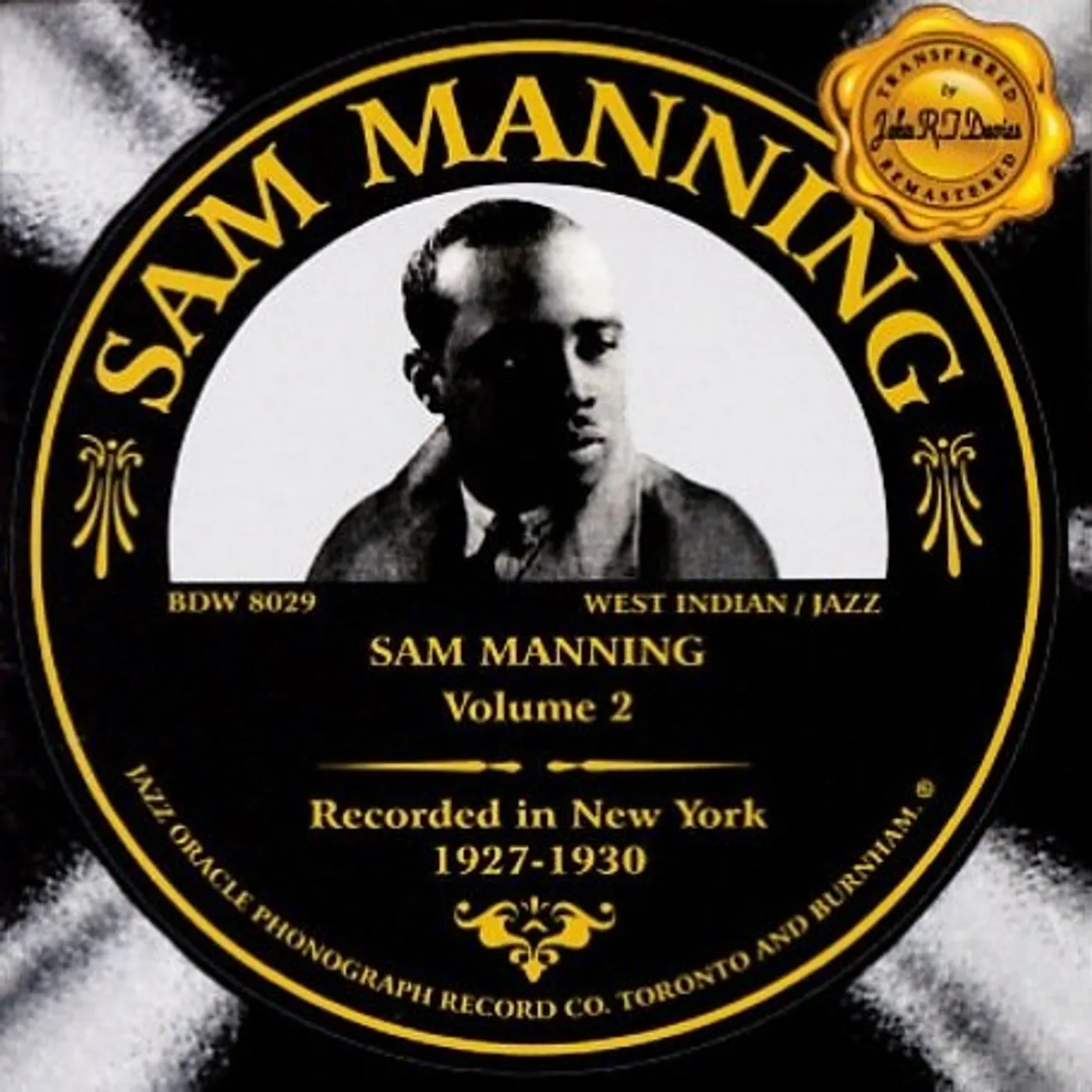 Sam Manning VOLUME 2 CD