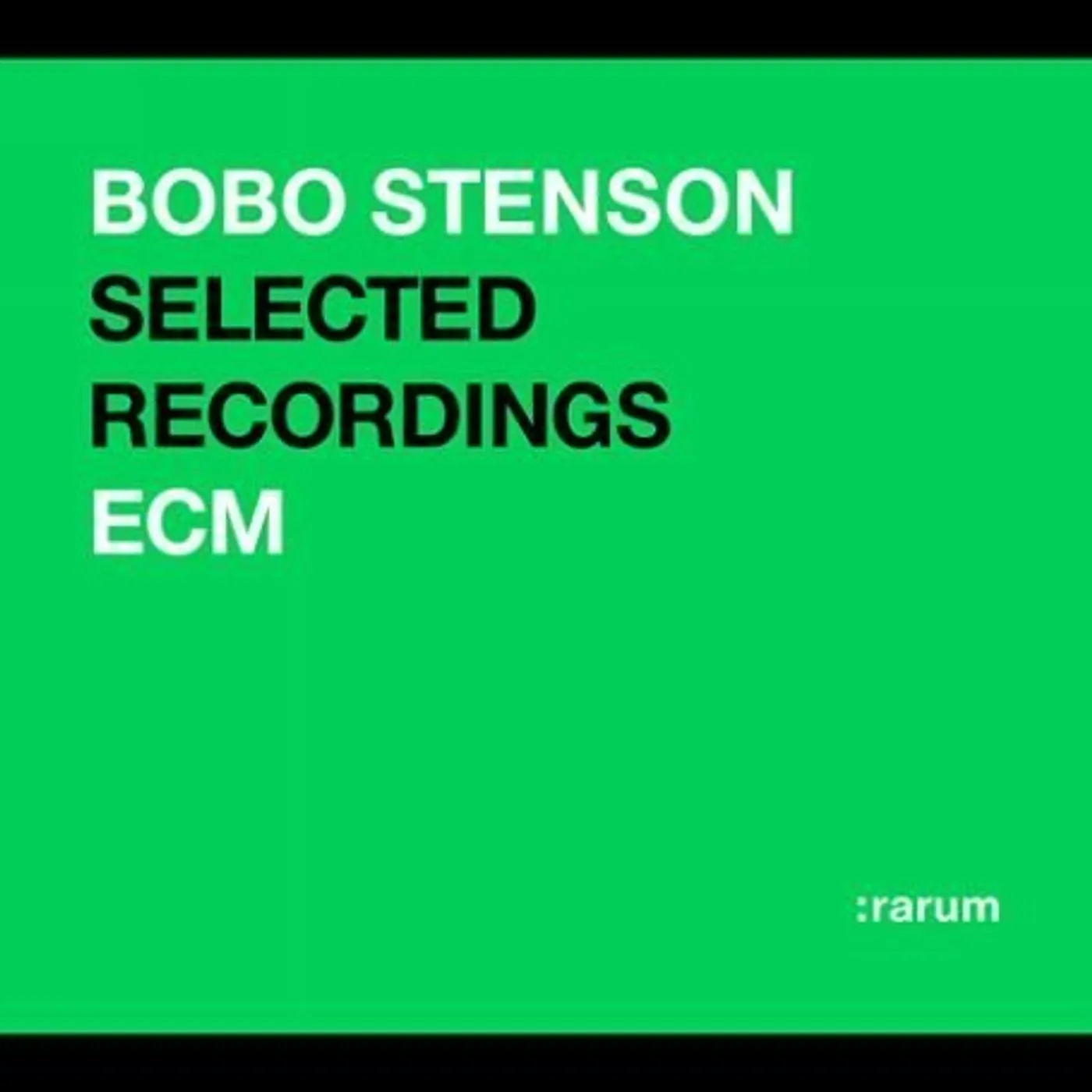 Bobo Stenson RARUM 8: SELECTED RECORDINGS CD