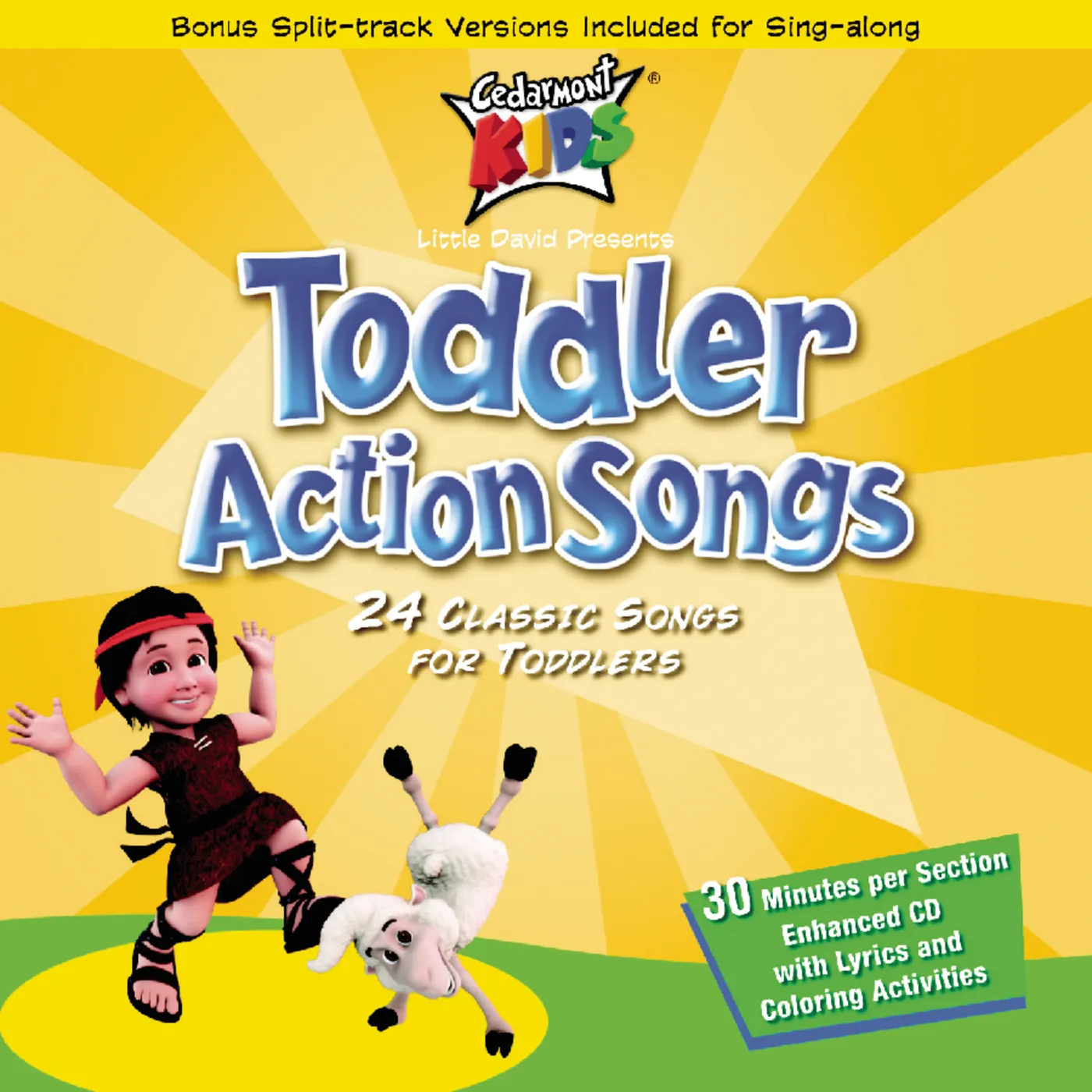 Cedarmont Kids TODDLER ACTION SONGS CD
