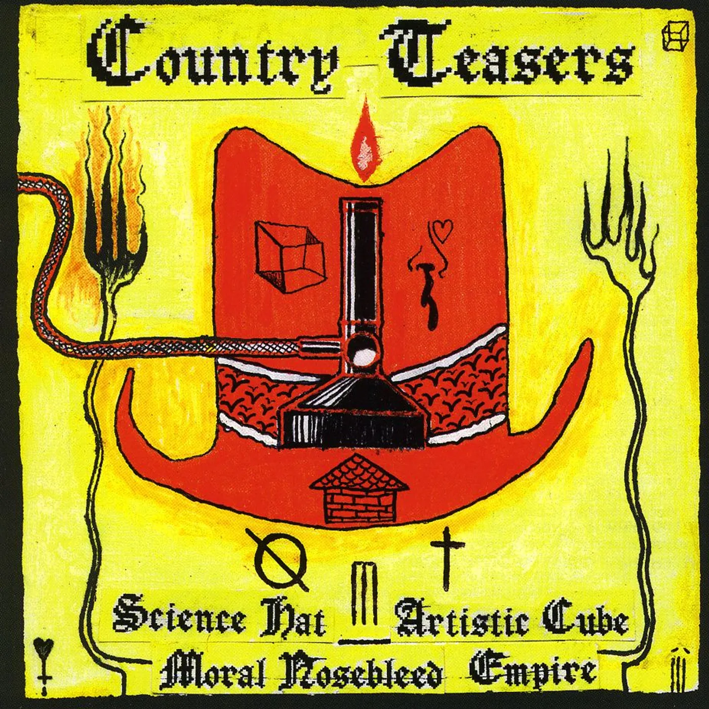 Country Teasers SCIENCE HAT ARTISTIC CUBE MORAL NOSEBLEED EMPIRE CD
