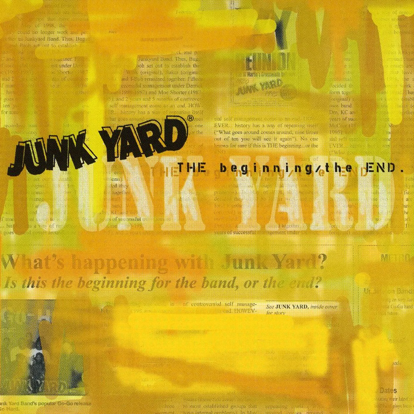 Junkyard Band BEGINNING / END CD