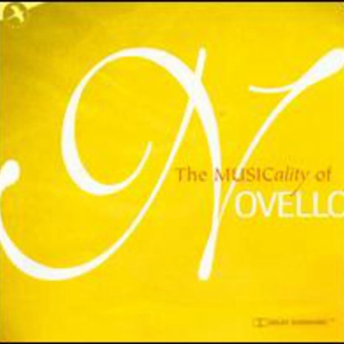 Ivor Novello MUSICALITY OF NOVELLO CD