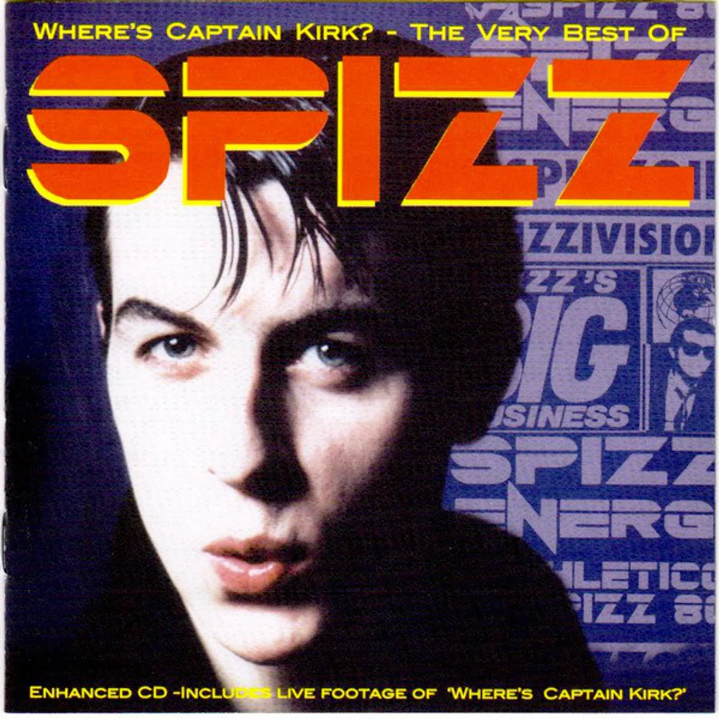 SpizzEnergi WHERE'S CAPTAIN KIRK: VERY BEST OF SPIZZ CD
