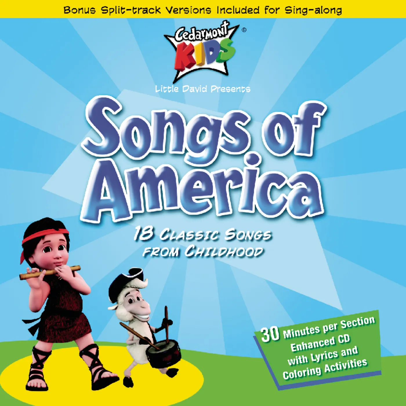 Cedarmont Kids SONGS OF AMERICA CD