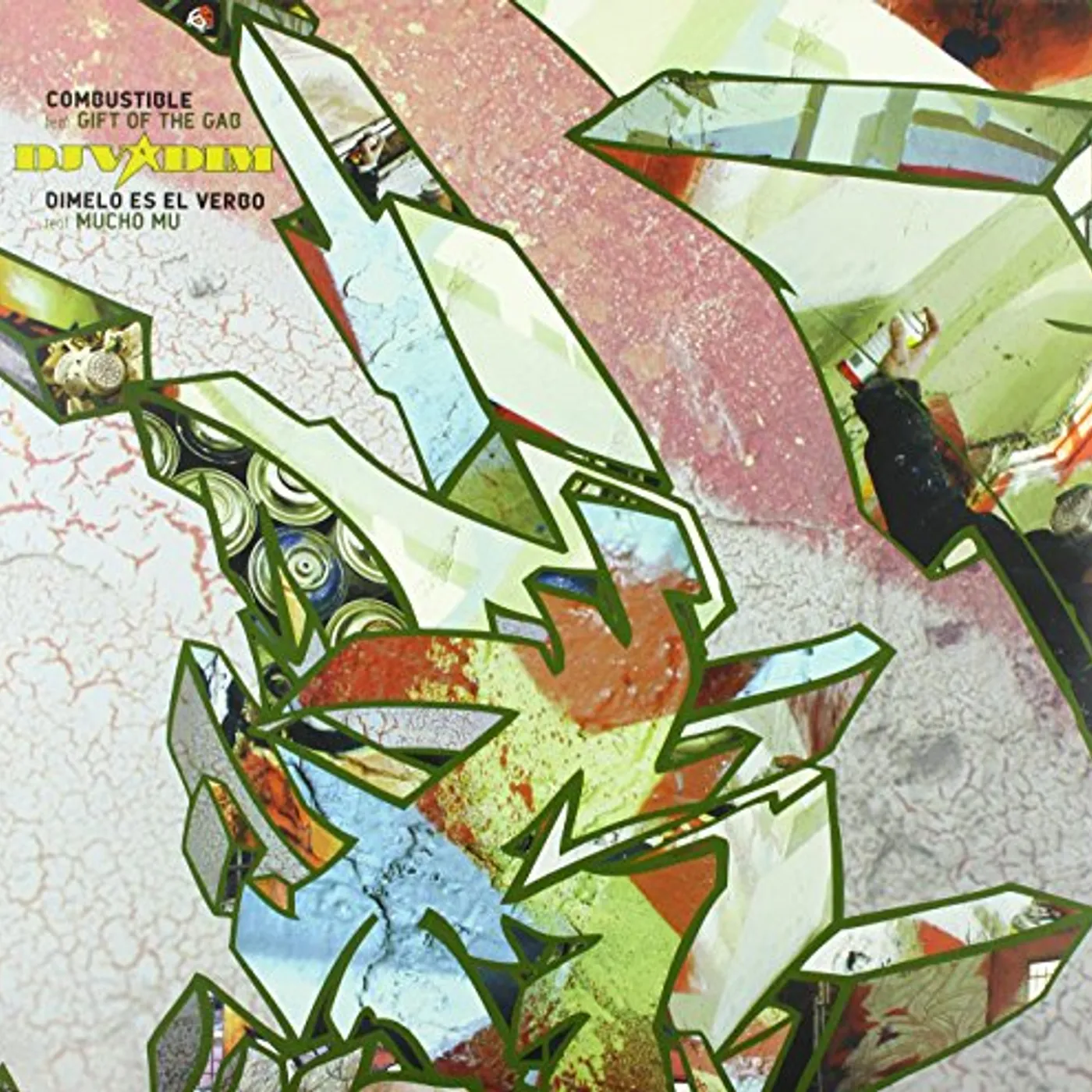 DJ Vadim Combustible Ft. Gift Of Gab Vinyl Record