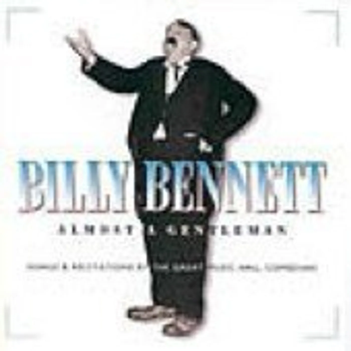 Billy Bennett ALMOST A GENTLEMAN CD
