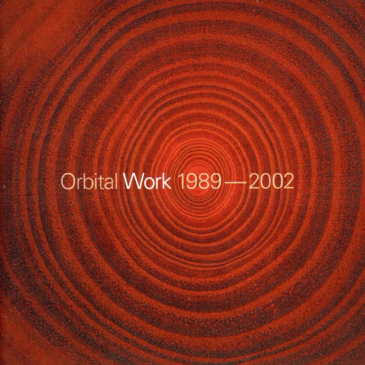 Orbital WORK 1989 - 2002 CD