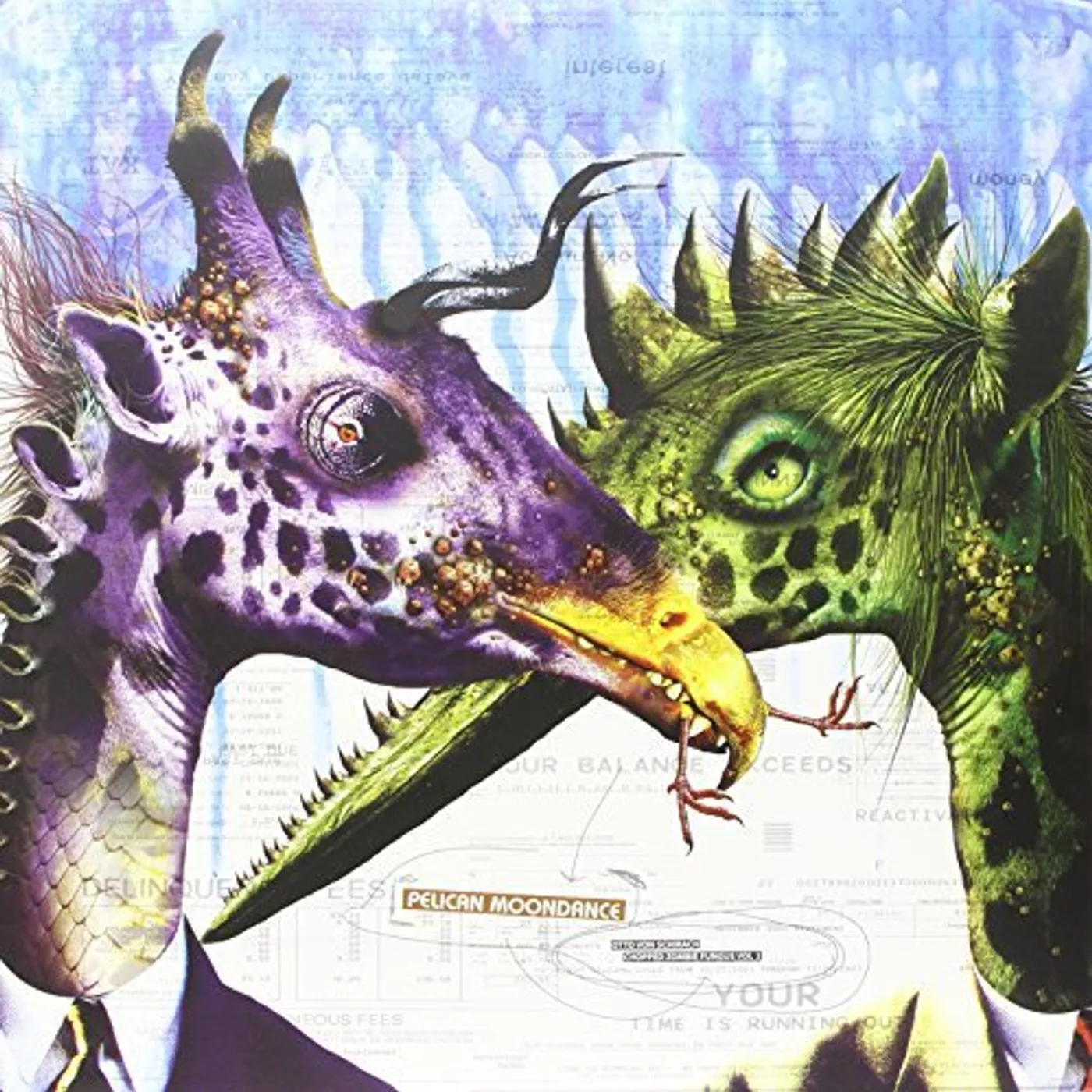 Otto Von Schirach PELICAN MOONDANCE 2: CHOPPED ZOMBIE FUNGUS Vinyl Record