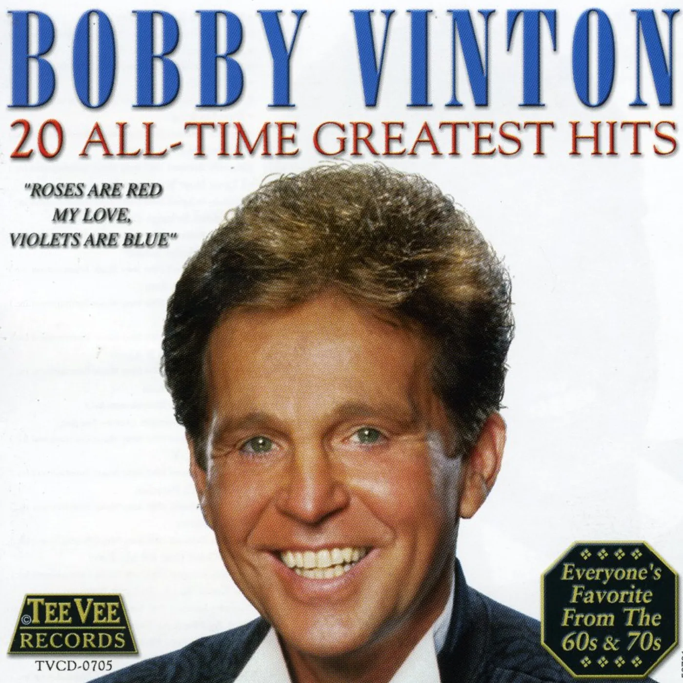 Bobby Vinton 20 ALL TIME GREATEST HITS CD