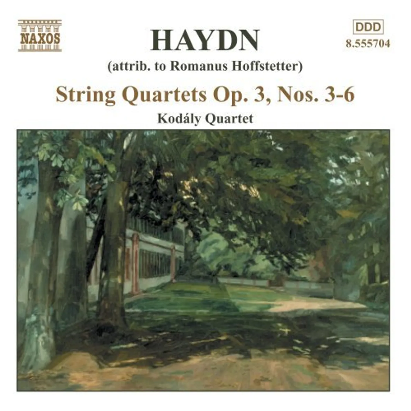 Haydn STRING QUARTETS OP. 3 NOS. 3- CD