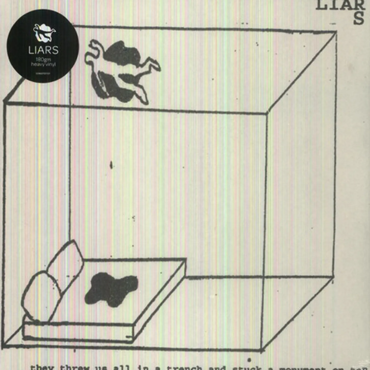 Liars THEY THREW US IN A TRENCH & STUCK A MOMUMENT ON Vinyl Record