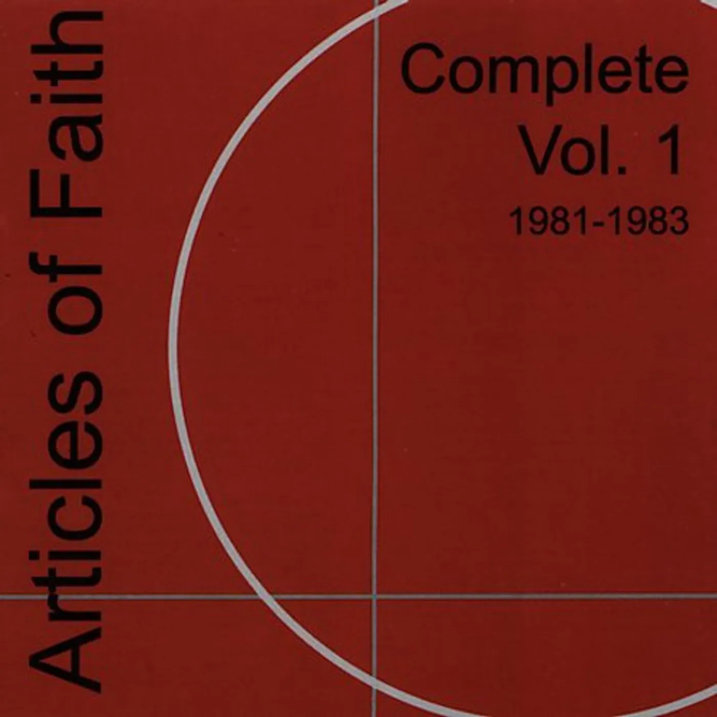 Articles Of Faith COMPLETE 1 1981-1984 Vinyl Record