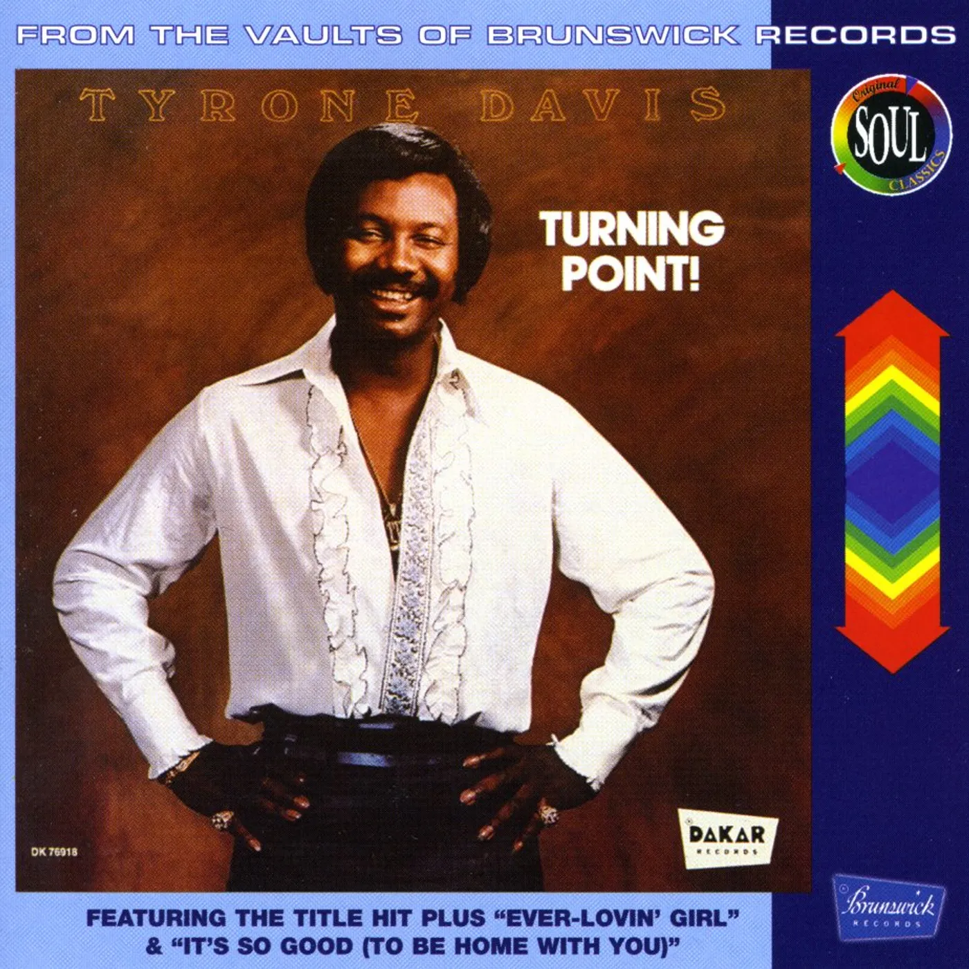 Tyrone Davis TURNING POINT CD