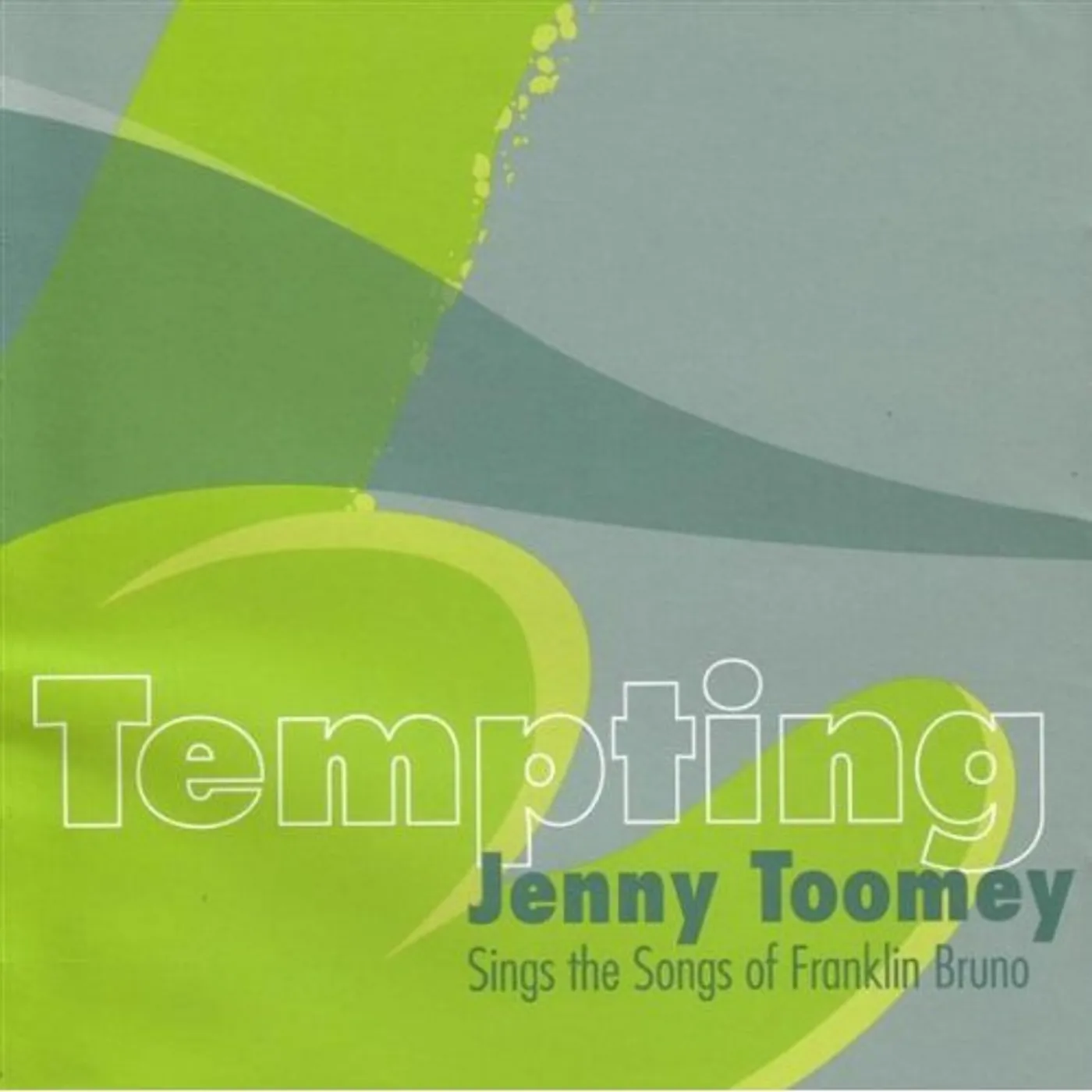 Jenny Toomey TEMPTING: TOOMEY SINGS THE SONGS OF FRANKLIN BRUNO CD