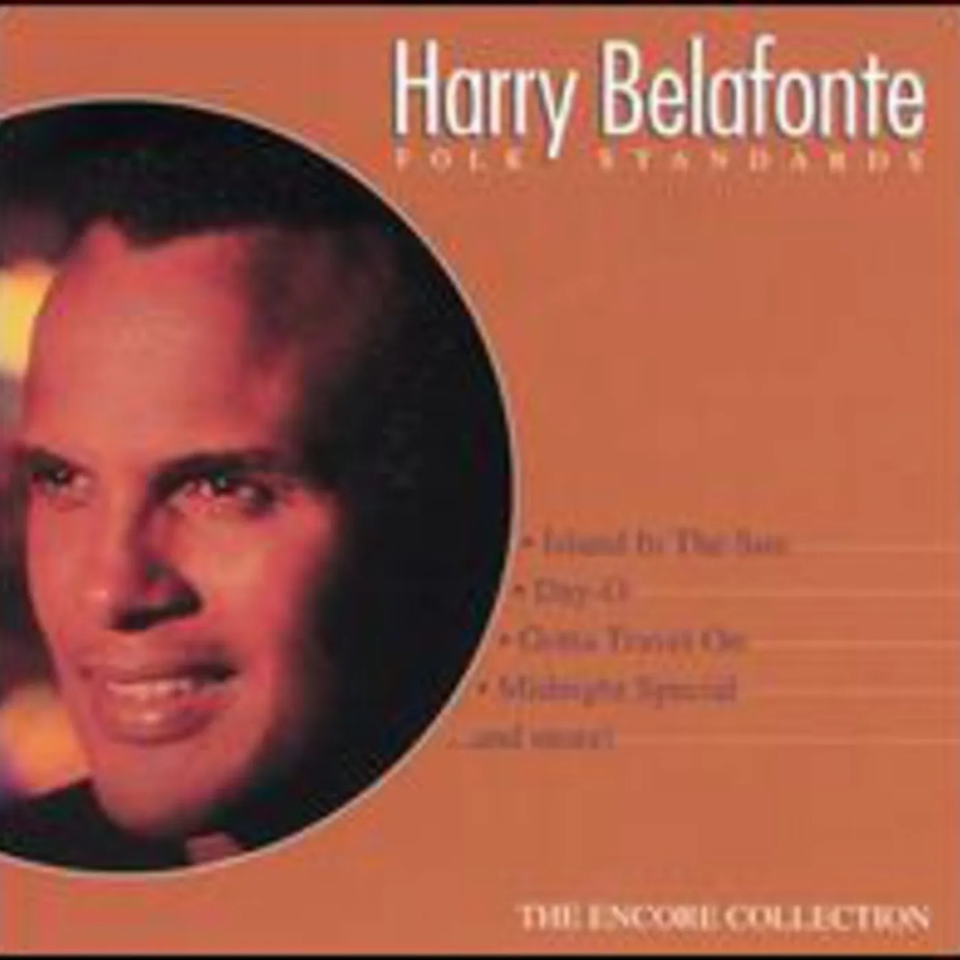 Harry Belafonte FOLK STANDARDS CD