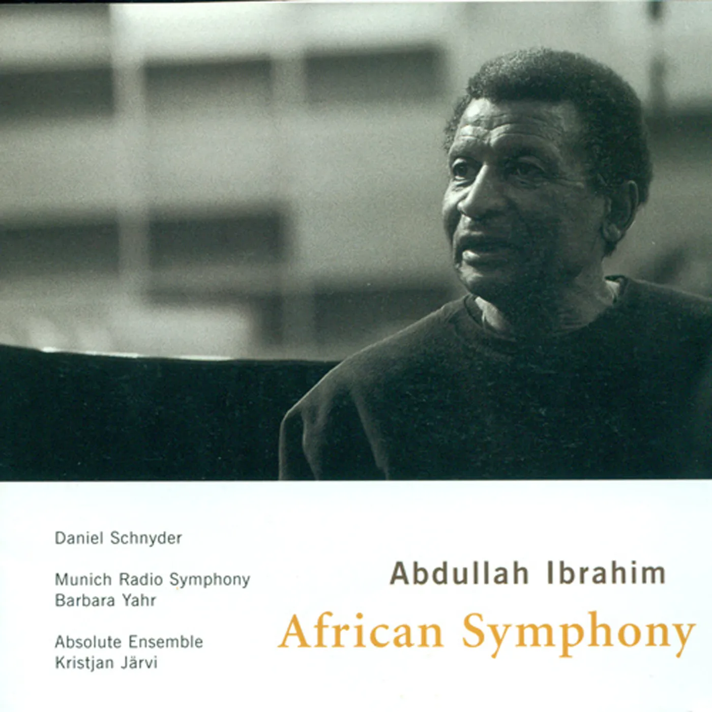 Abdullah Ibrahim AFRICAN SYMPHONY CD
