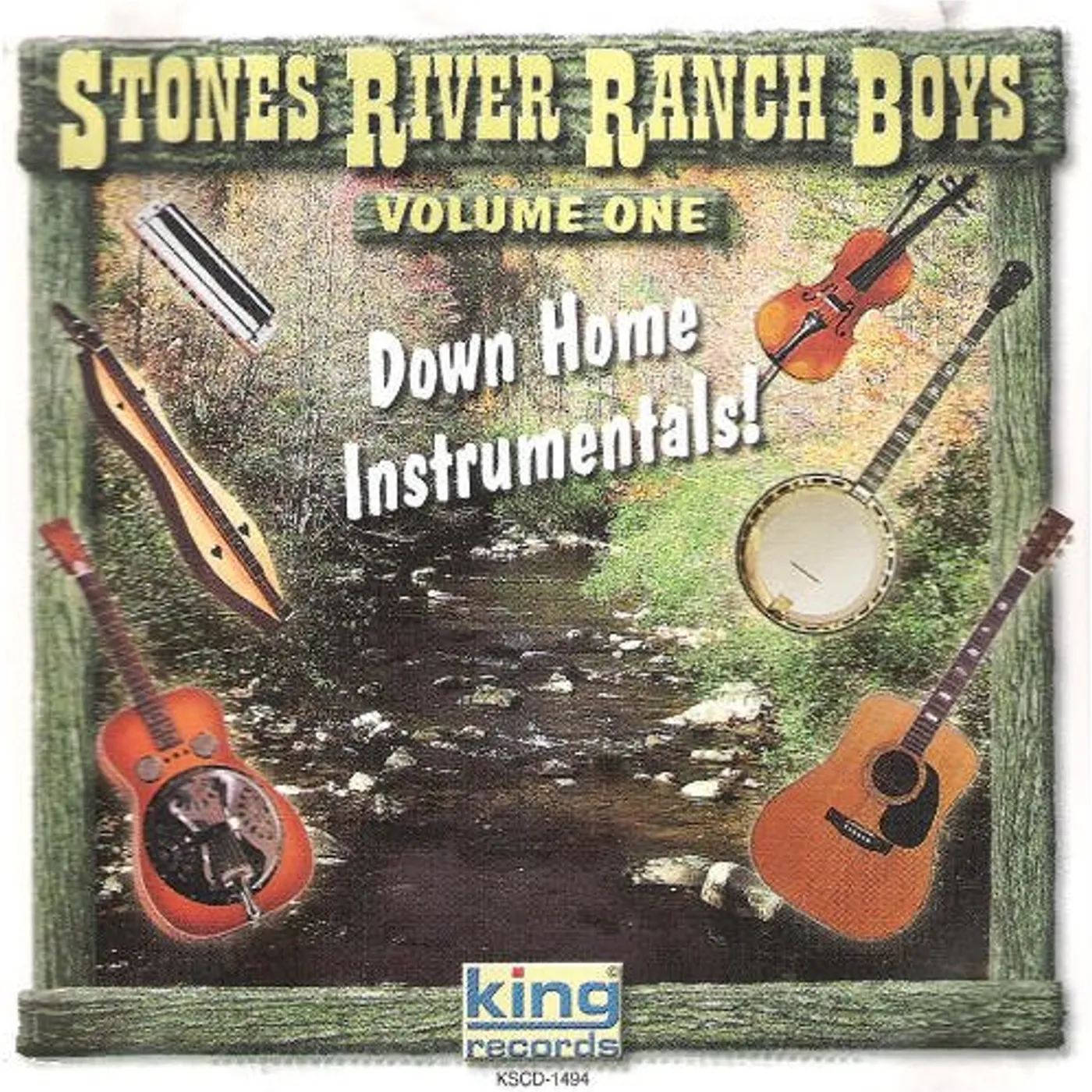 Stones River Ranch Boys DOWN HOME INSTRUMENTALS 1 CD