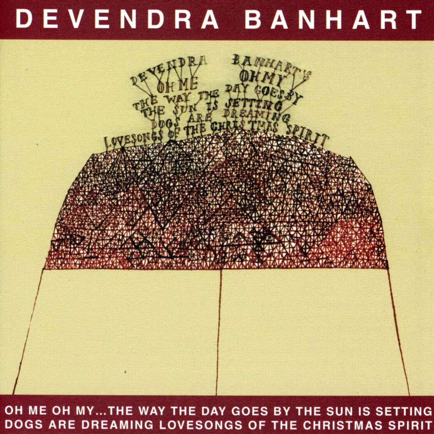 Devendra Banhart OH ME OH MY: WAY THE DAY GOES CHRISTMAS SPIRIT CD