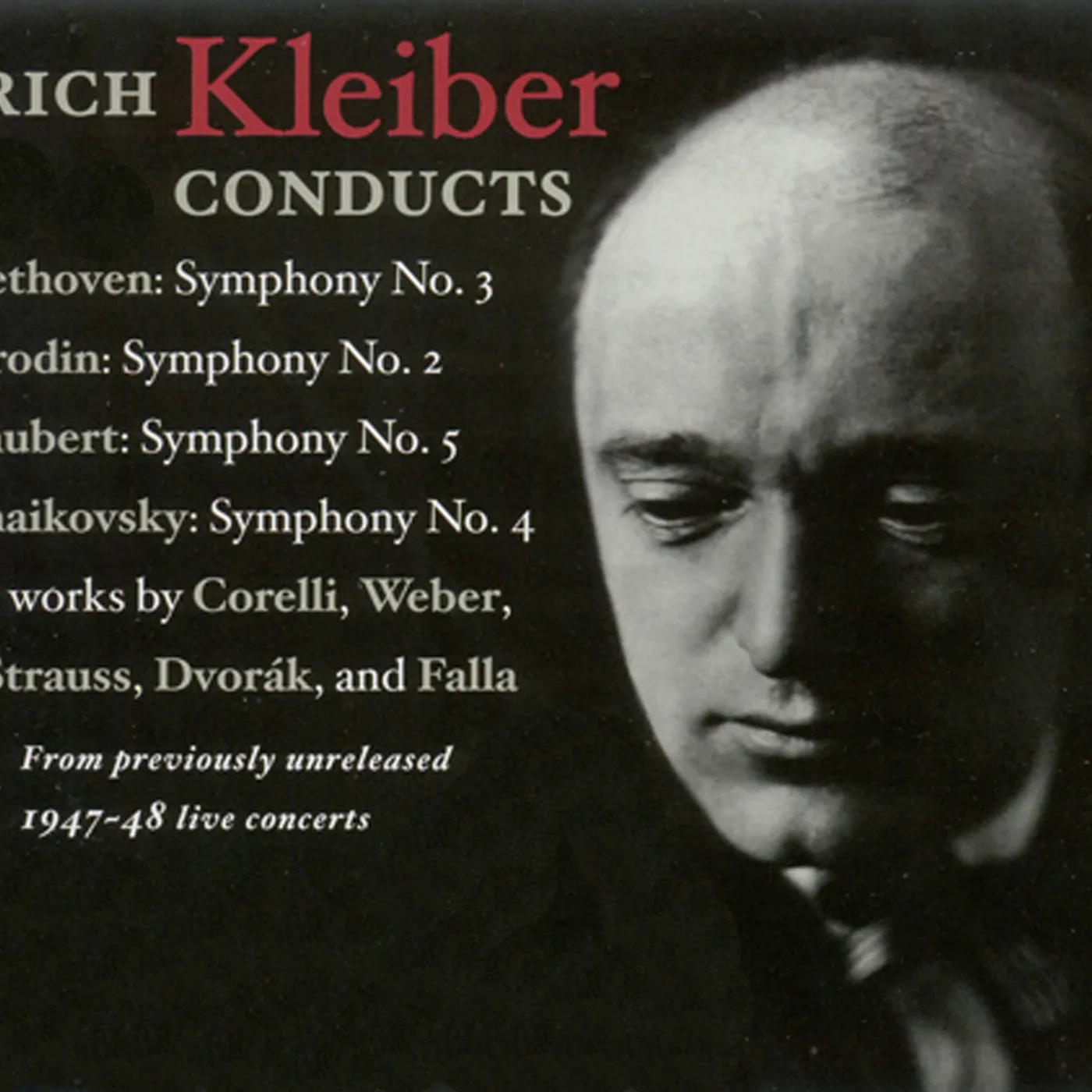 Erich Kleiber AT NBC: 4 COMPLETE CONCERTS FROM 1947-48 CD