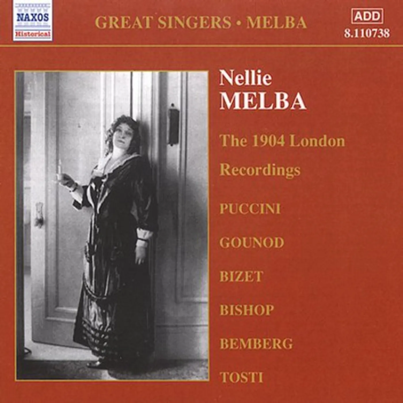 GREAT SINGERS: NELLIE MELBA CD