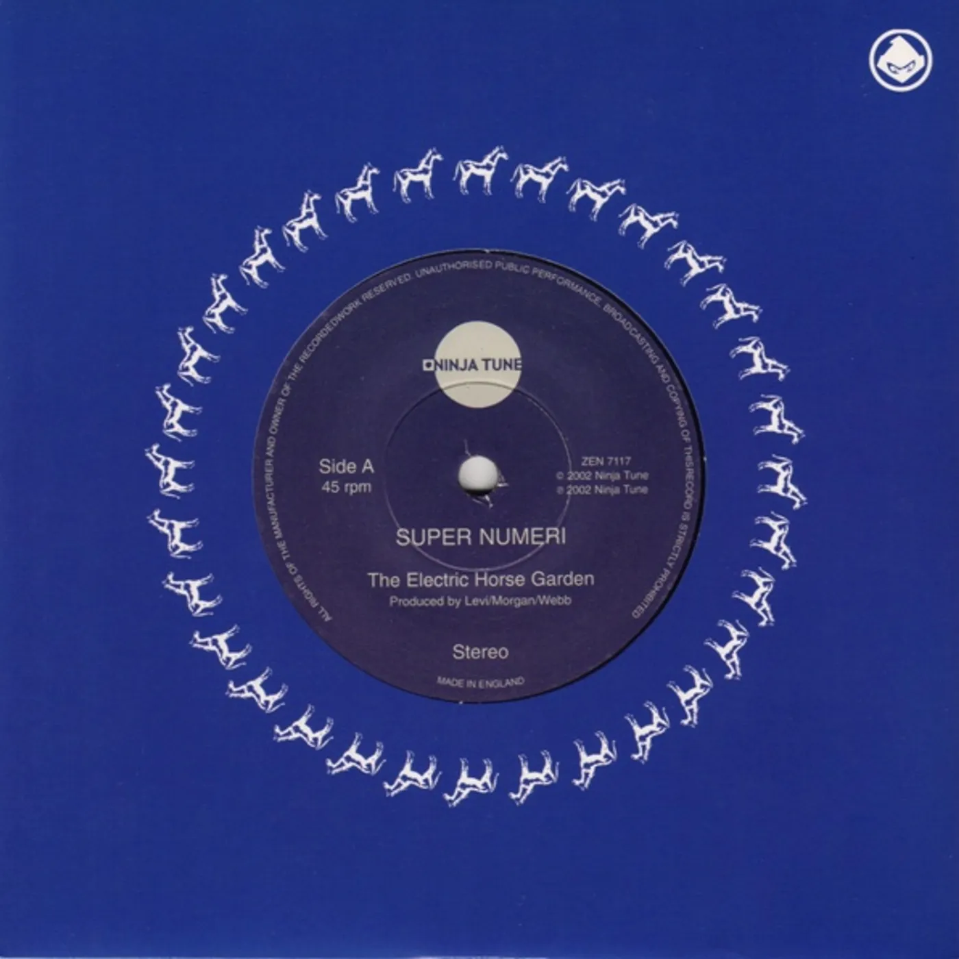 Super Numeri ELECTRIC HORSE GARDEN Vinyl Record