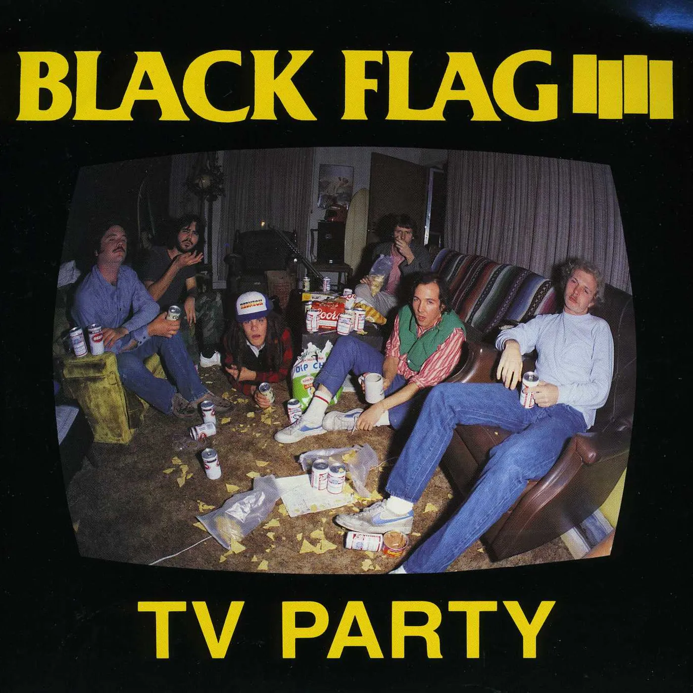 Black Flag TV Party Vinyl Record