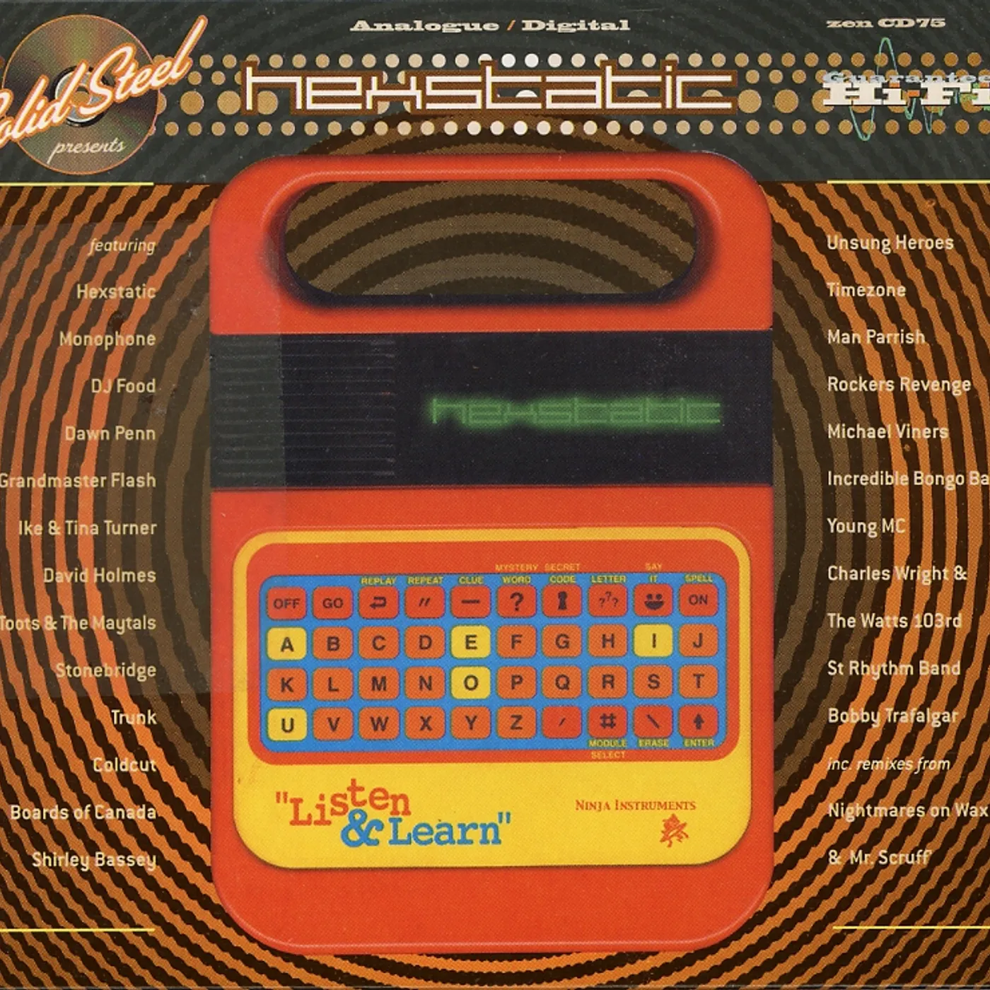 Hexstatic SOLID STEEL MIX CD