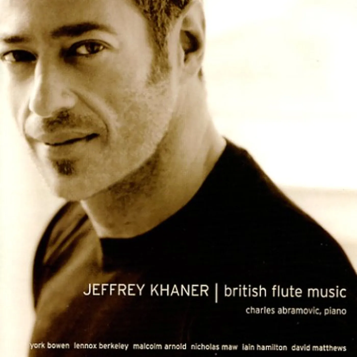 Jeffrey Khaner BRITISH FLUTE MUSIC CD