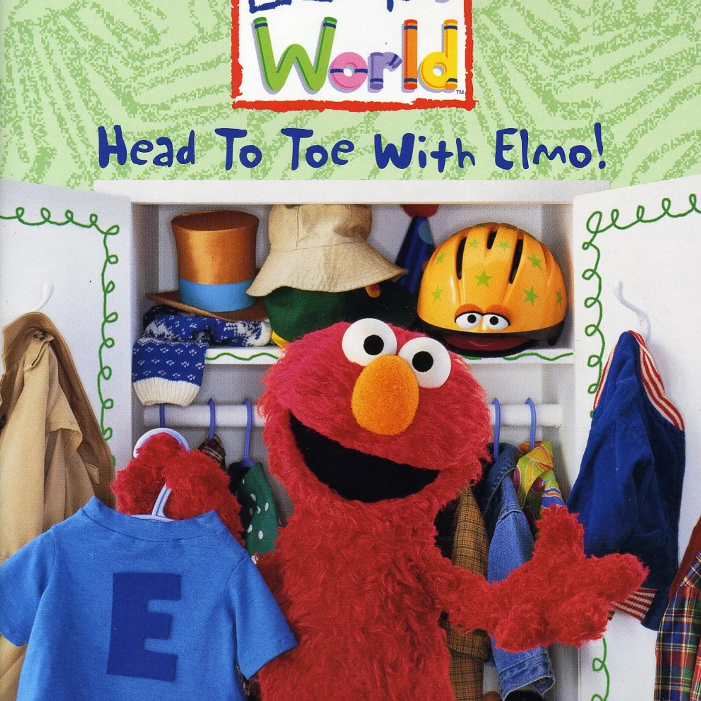 Sesame Street ELMOS'S WORLD: HEAD TO TOE WITH ELMO DVD