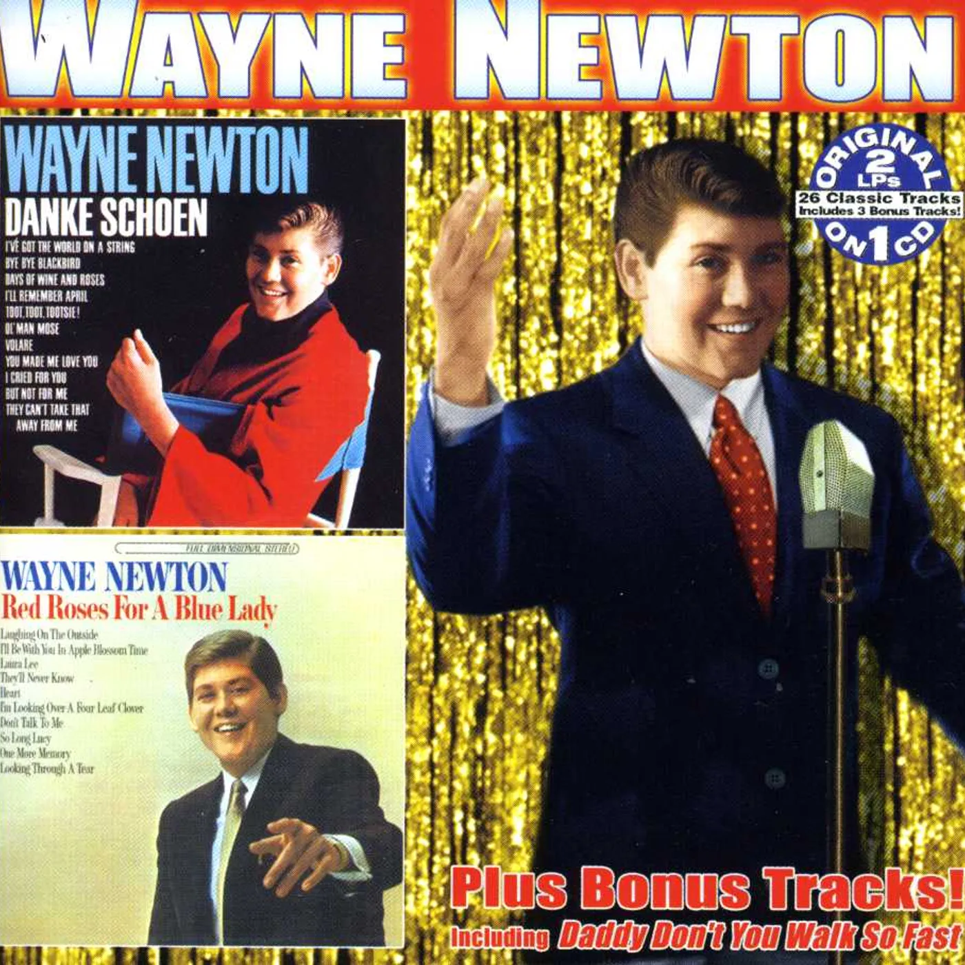 Wayne Newton DANKE SCHOEN: RED ROSES CD