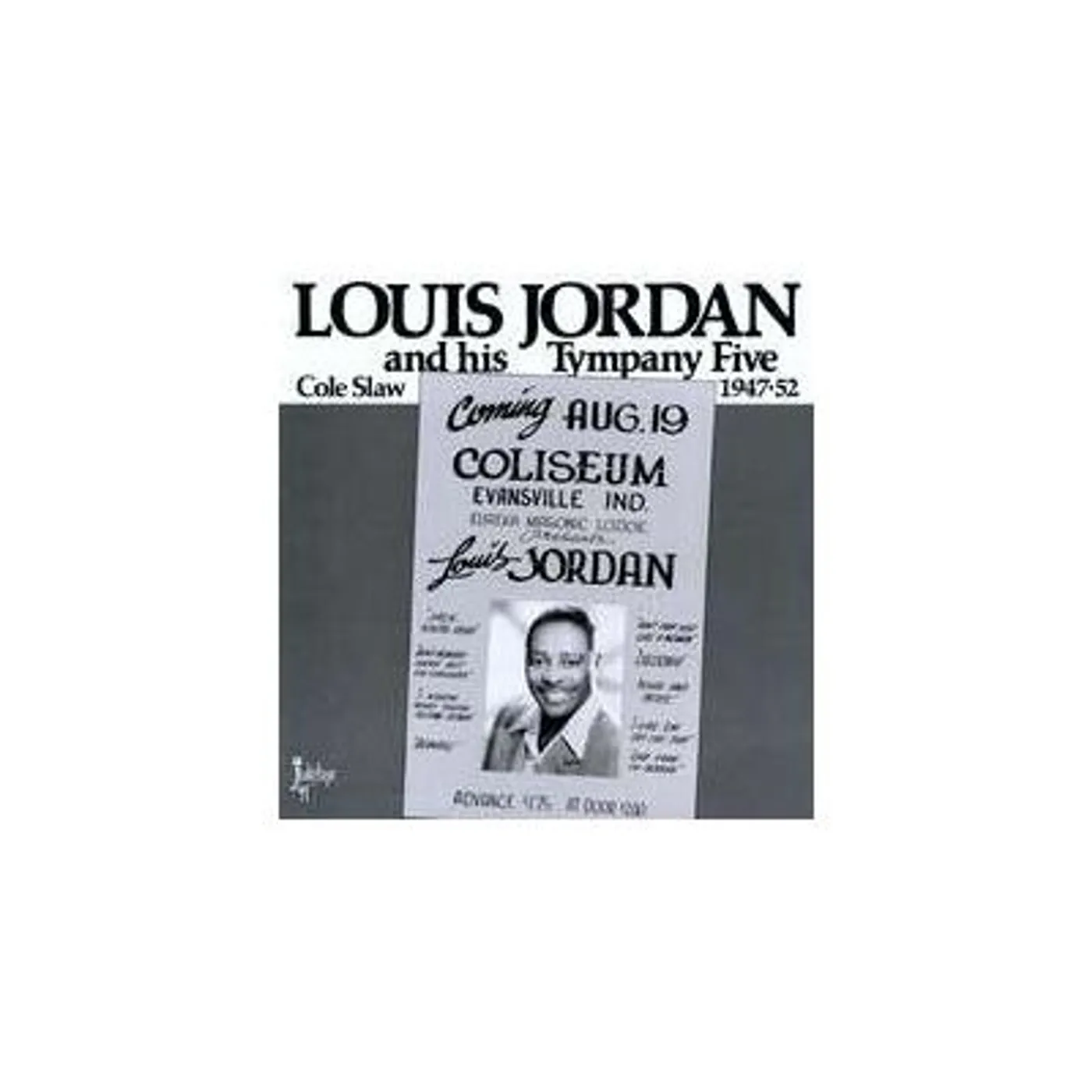 Louis Jordan COLE SLAW Vinyl Record