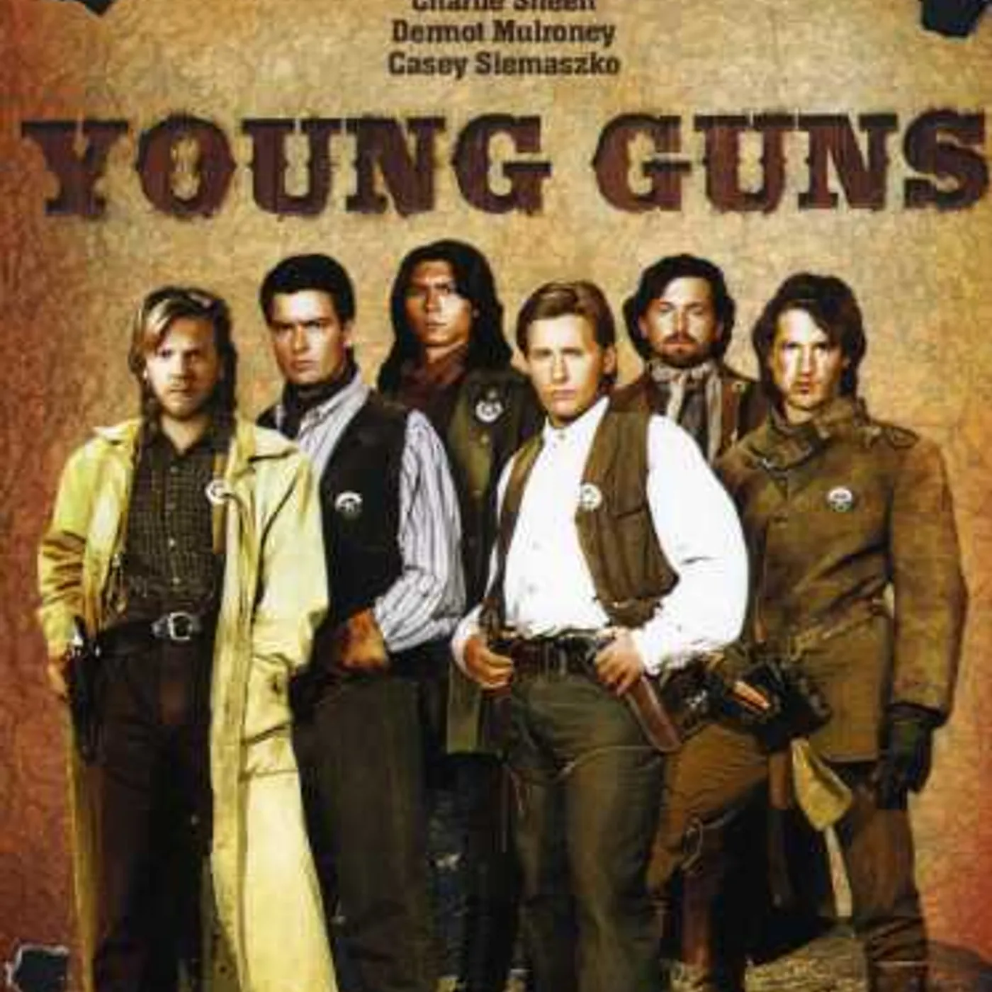 YOUNG GUNS DVD