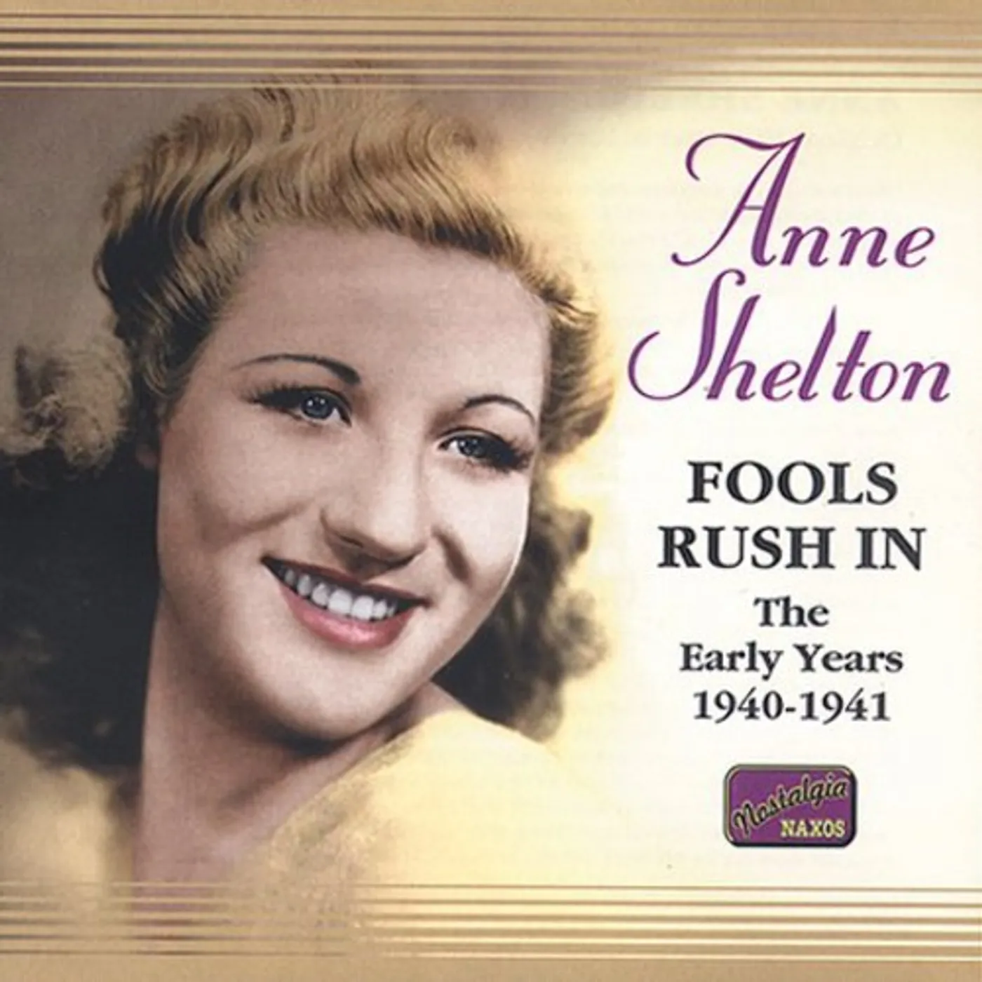 Anne Shelton FOOLS RUSH IN CD