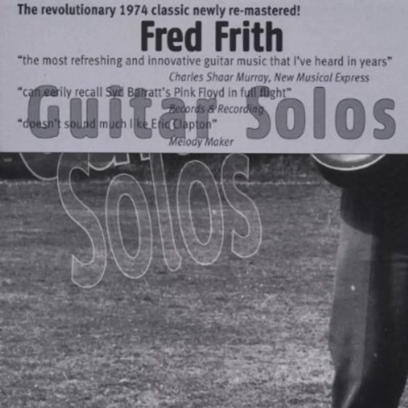 Fred Frith GUITAR SOLOS CD