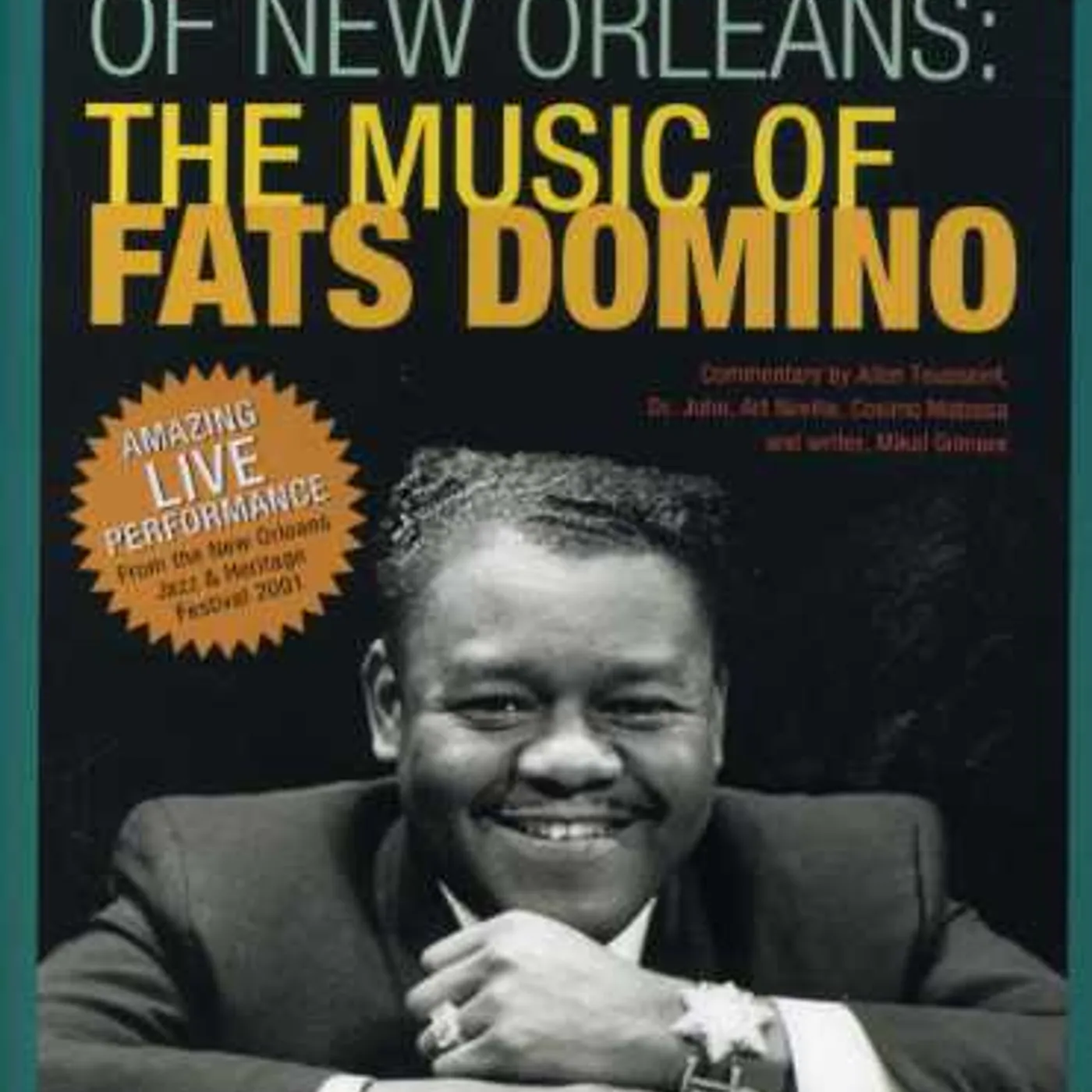 Fats Domino LEGENDS OF NEW ORLEANS: THE MUSIC OF FATS DOMNINO DVD