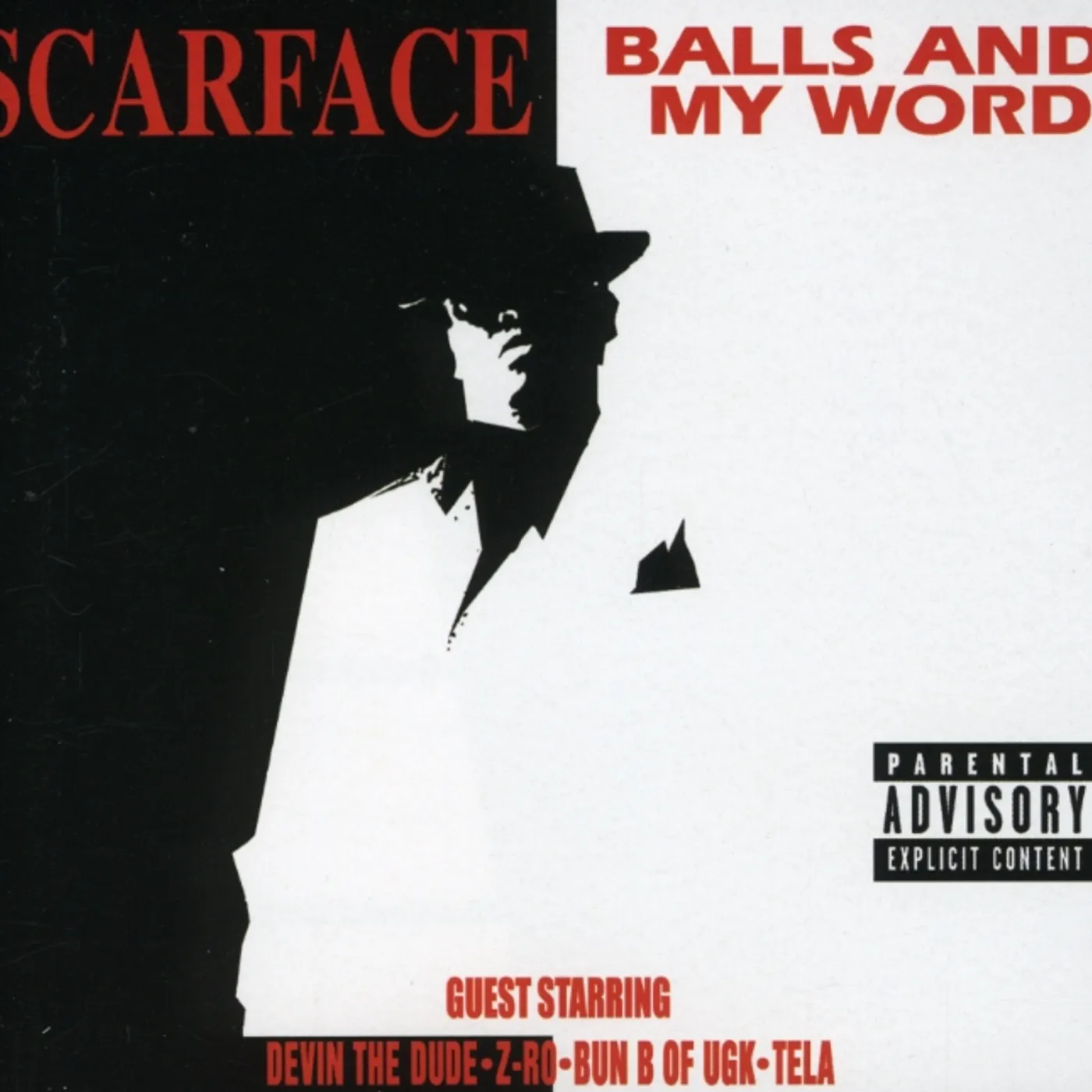 Scarface BALLS & MY WORD CD