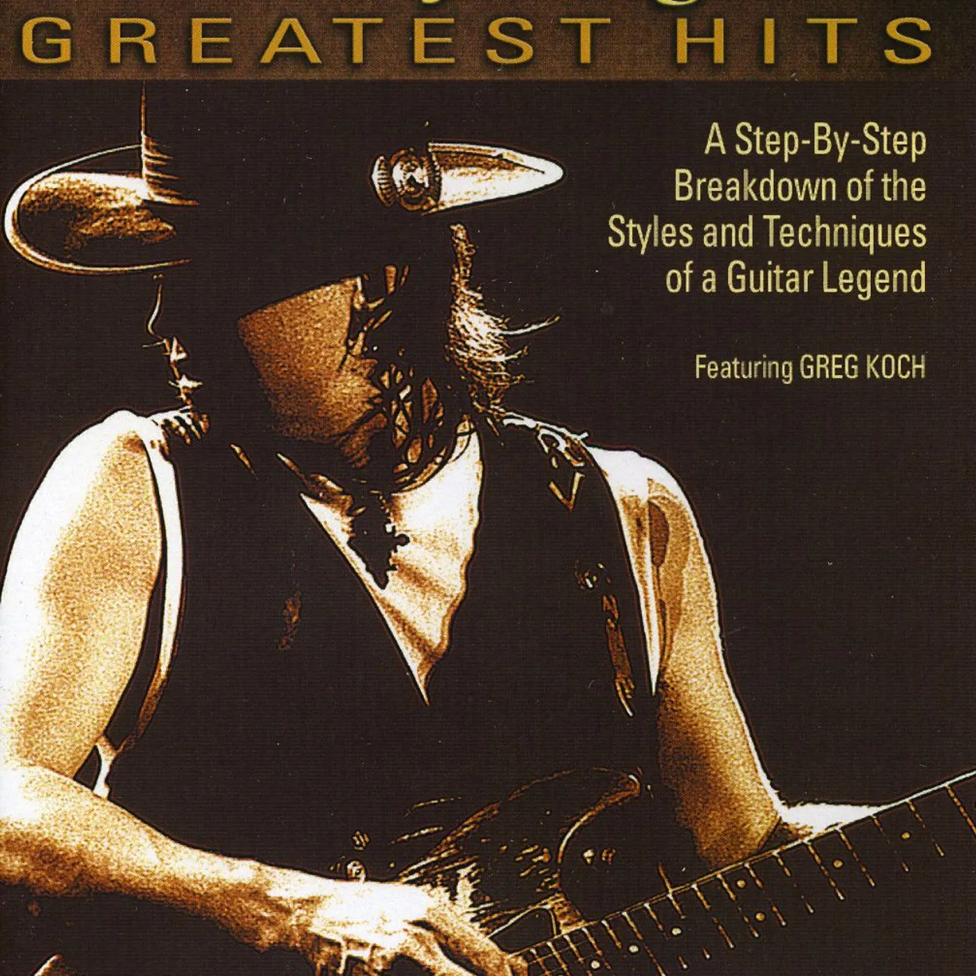 Greg Koch GUITAR PLAY ALONG: STEVIE RAY G.H. SIGNATURE LICKS DVD
