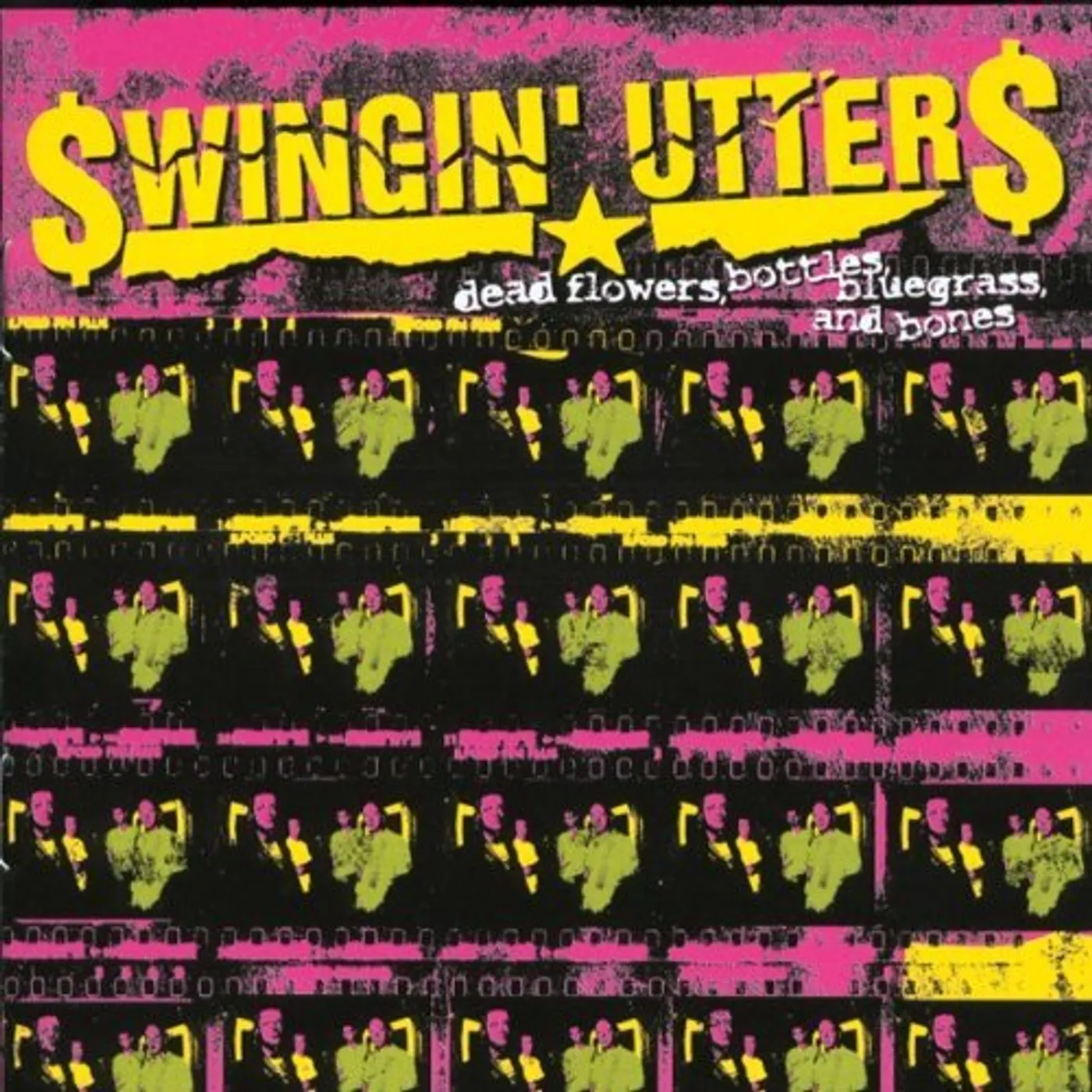 Swingin' Utters DEAD FLOWERS BOTTLES BLUEGRASS & BONES CD