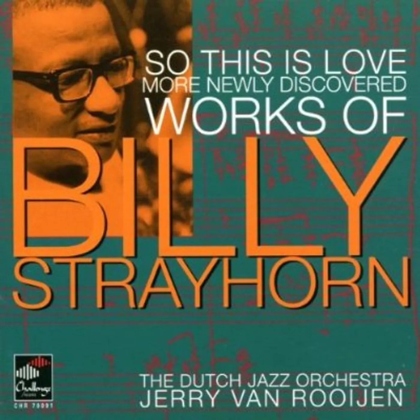 Dutch Jazz Orchestra SO THIS IS LOVE: MORE NEWLY DISC WKS OF STRAYHORN CD