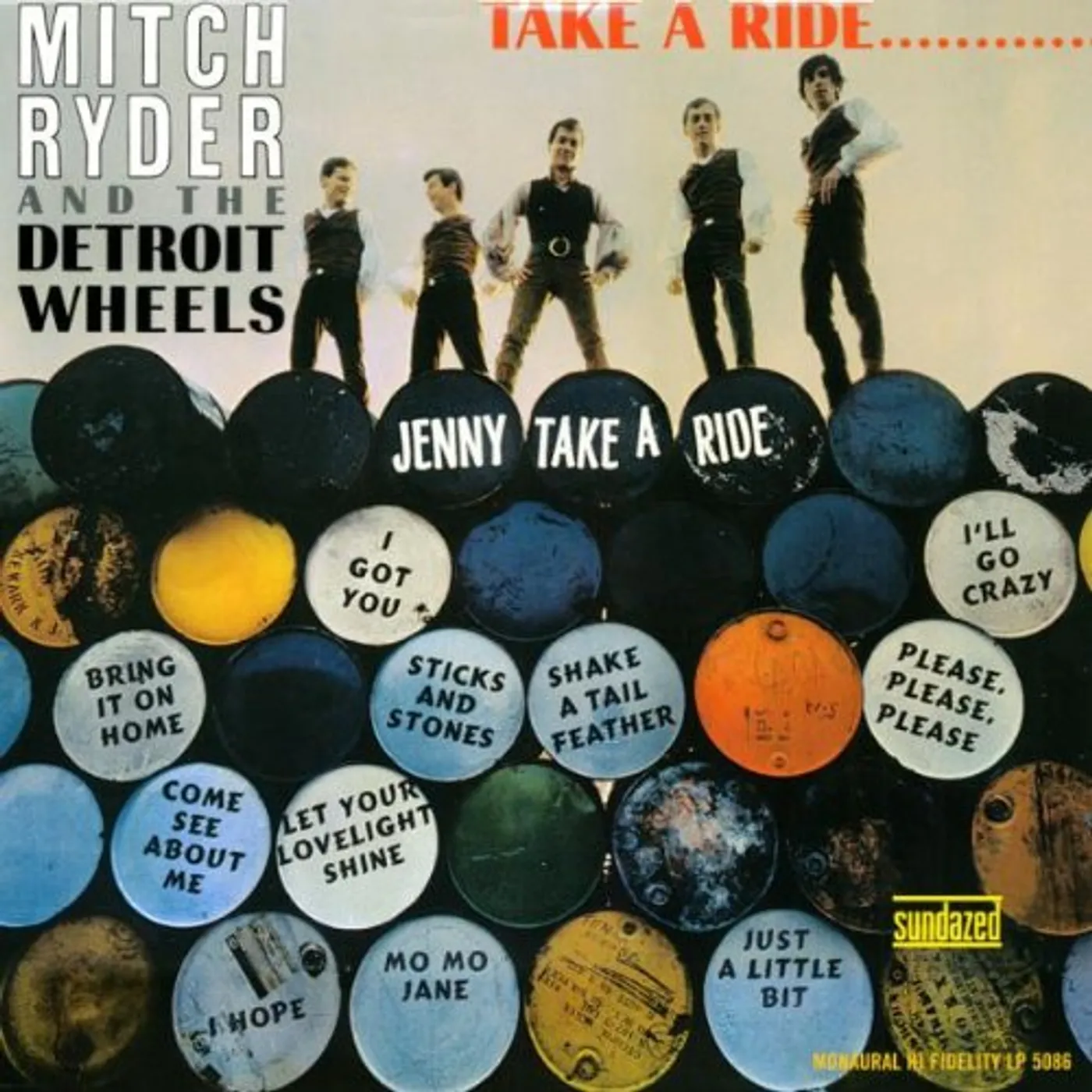 Mitch Ryder Take A Ride Vinyl Record
