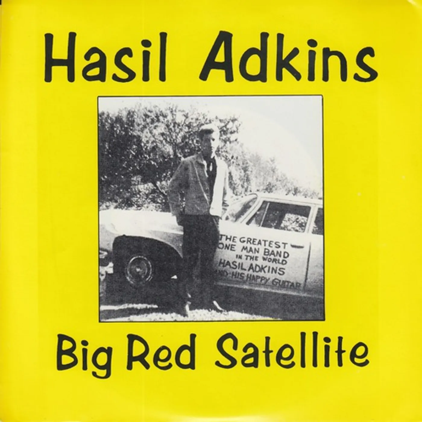 Hasil Adkins BIG RED SATELLITE / ELLEN MARIE Vinyl Record