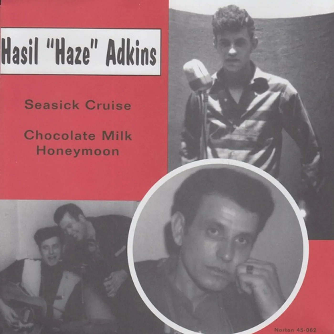 Hasil Adkins Seasick Cruise / Chocolate Milk Honeymoon Vinyl Record