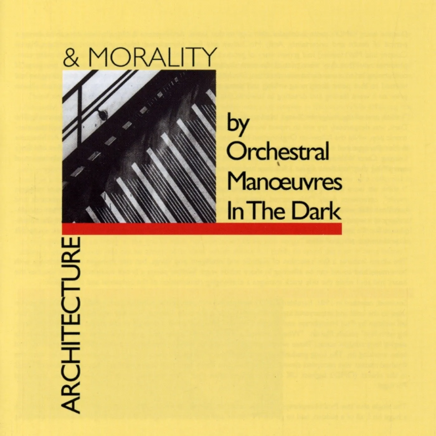 Orchestral Manoeuvres In The Dark ARCHITECTURE & MORALITY CD