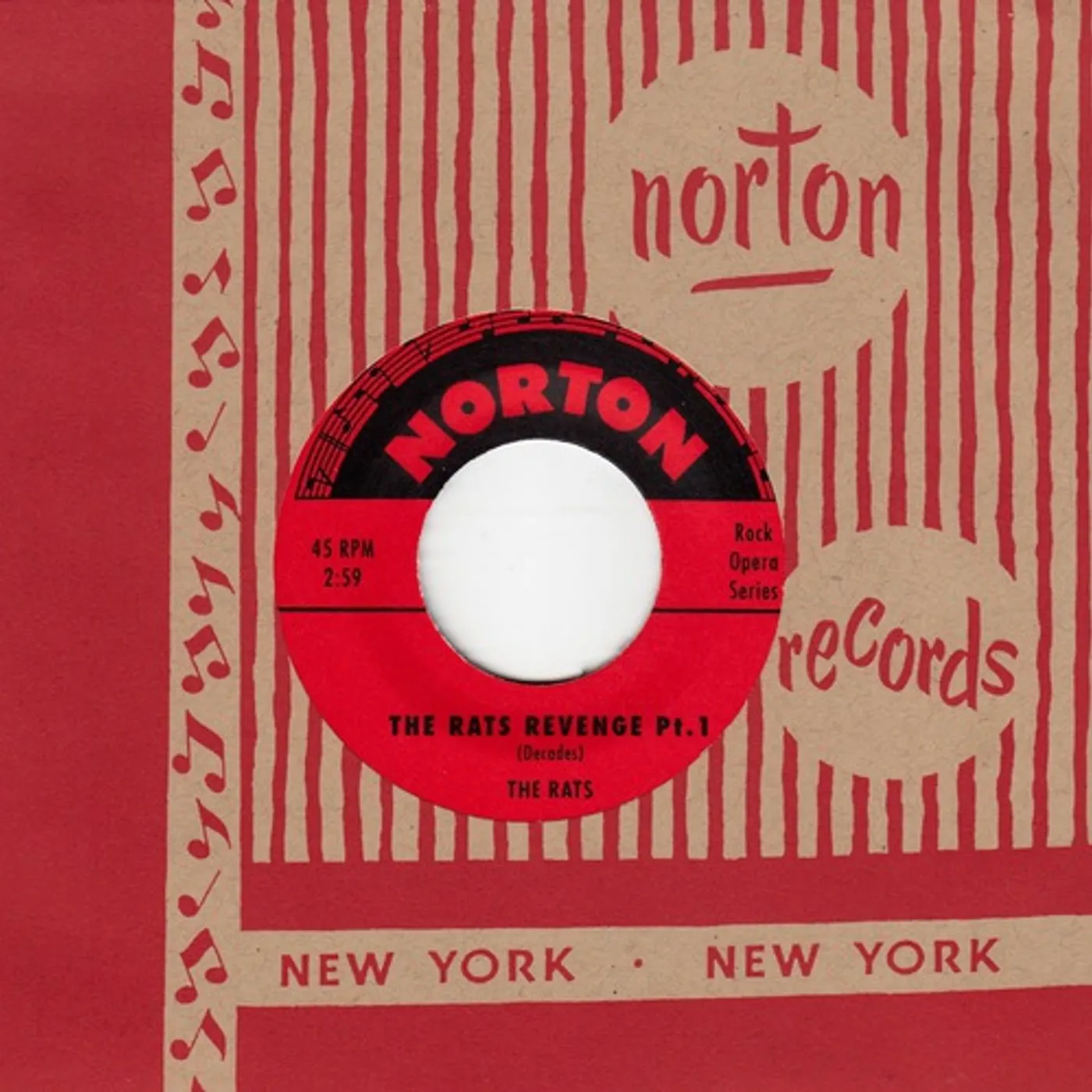 REVENGE / RATS REVENGE PART 2 Vinyl Record