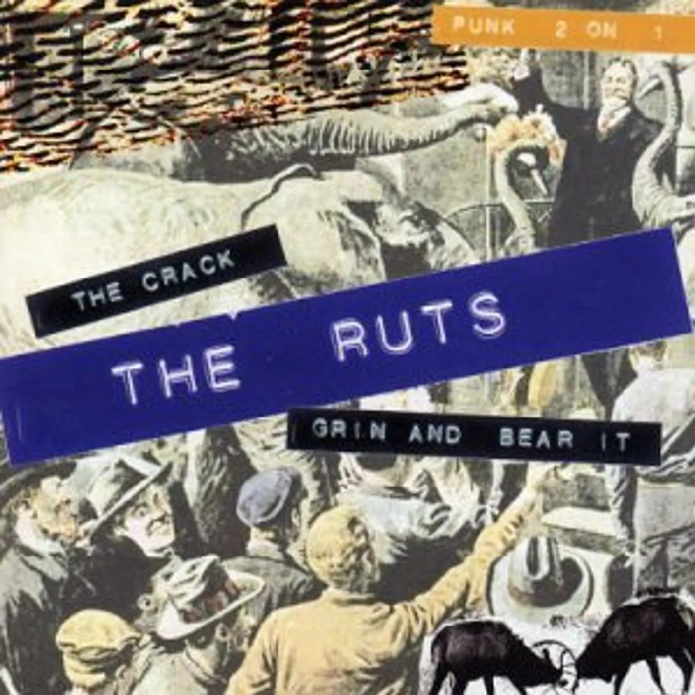 Ruts CRACK / GRIN & BEAR IT CD