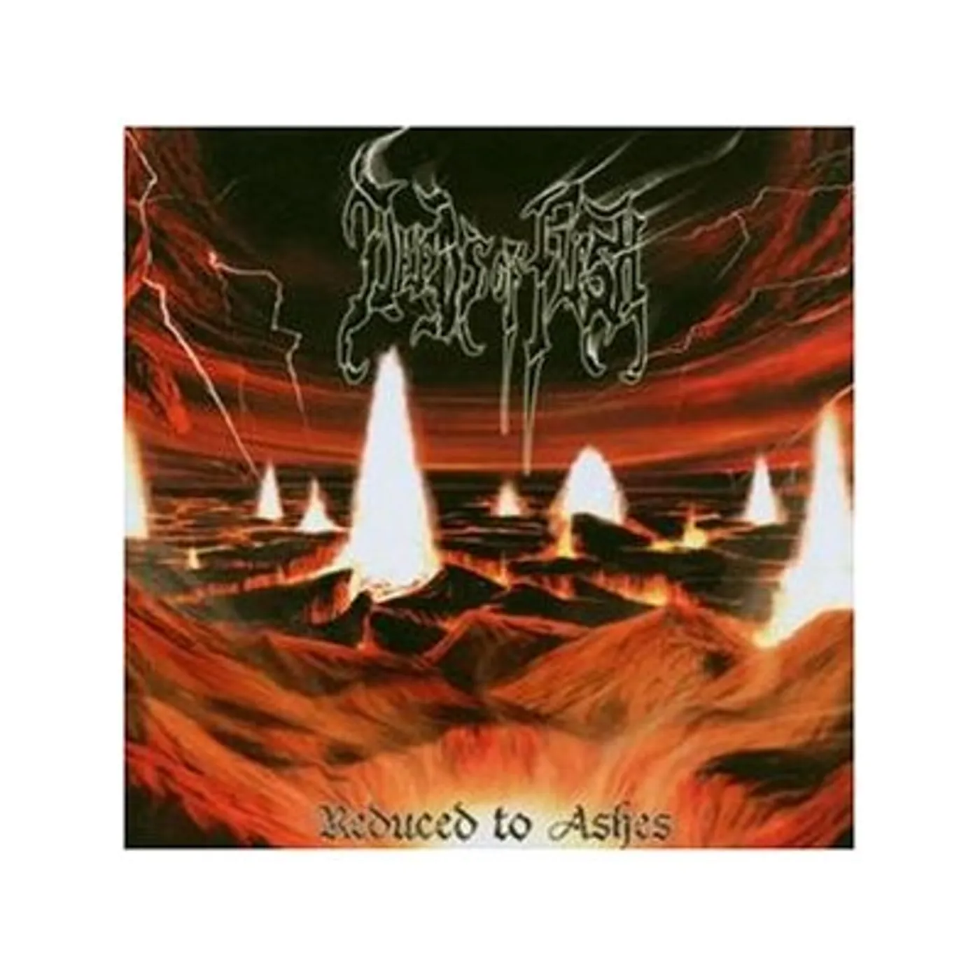 Deeds of Flesh REDUCED TO ASHES CD