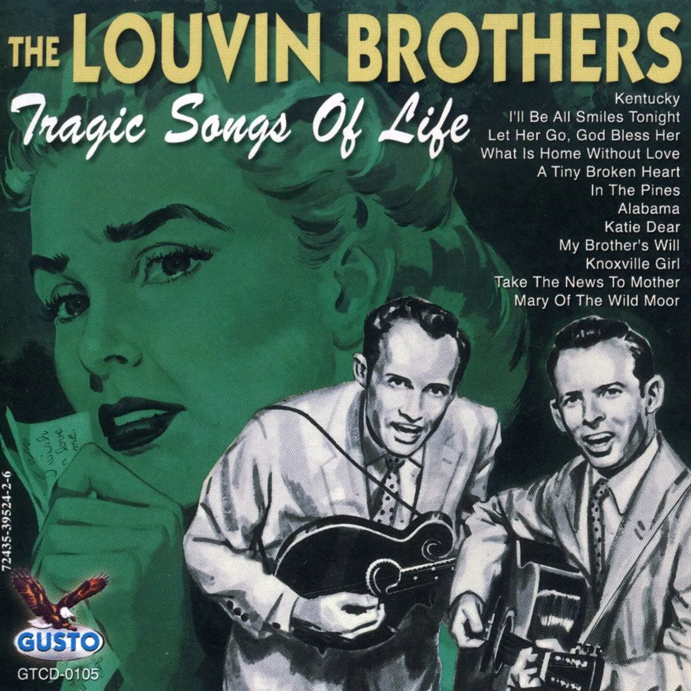 The Louvin Brothers TRAGIC SONGS OF LIFE CD
