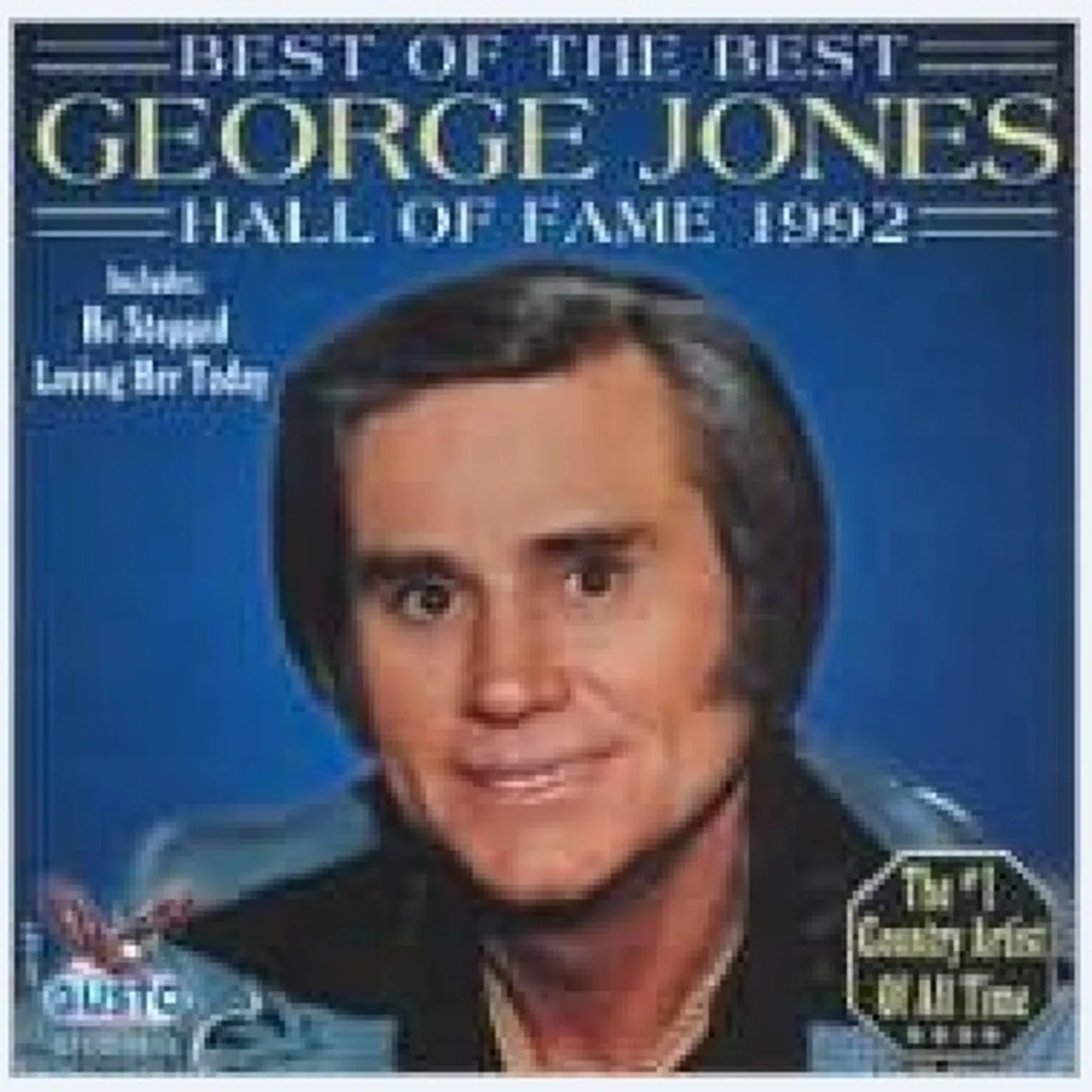 George Jones BEST OF THE BEST: HALL OF FAME 1992 CD