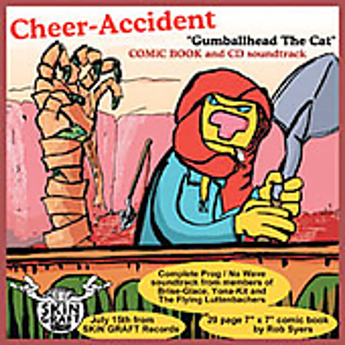 Cheer-Accident GUMBALLHEAD THE CAT CD