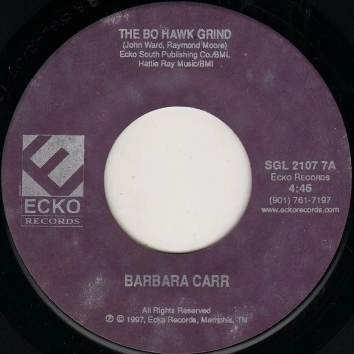 Barbara Carr BO HAWK GRIND Vinyl Record